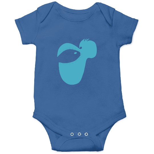 Pelican or Fish in this Fun Optical Illusion Onesies