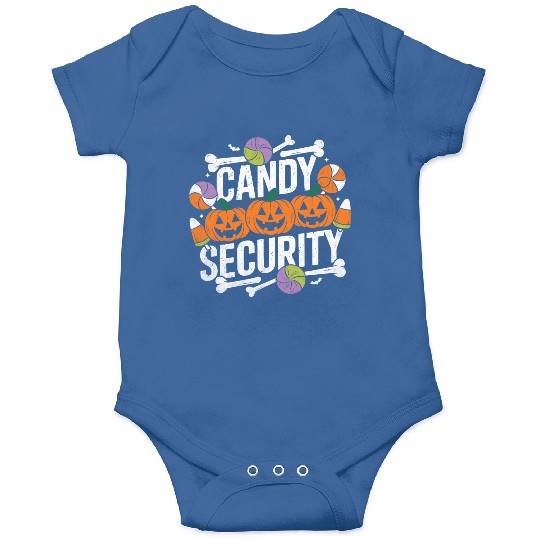 Candy Security Halloween Onesies