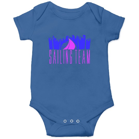 Sailing Team Ship Sun Palm Trees Sunset Sunrise Onesies