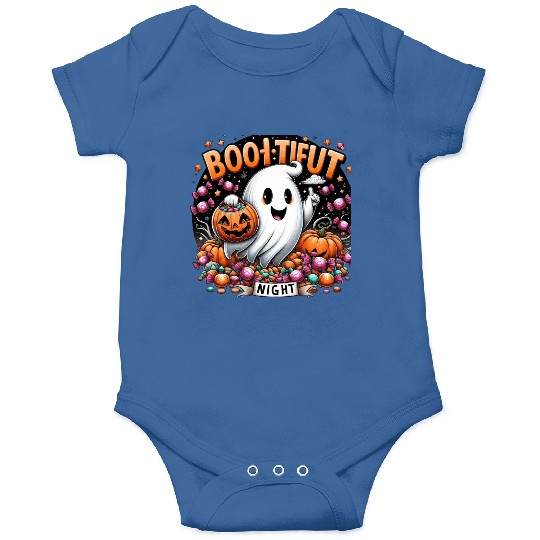 Boo-tiful Night Candy Ghost Onesies