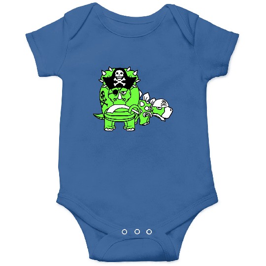 Triceratops Stegosaurus 2 Dinosaur Pirates Dinos Onesies