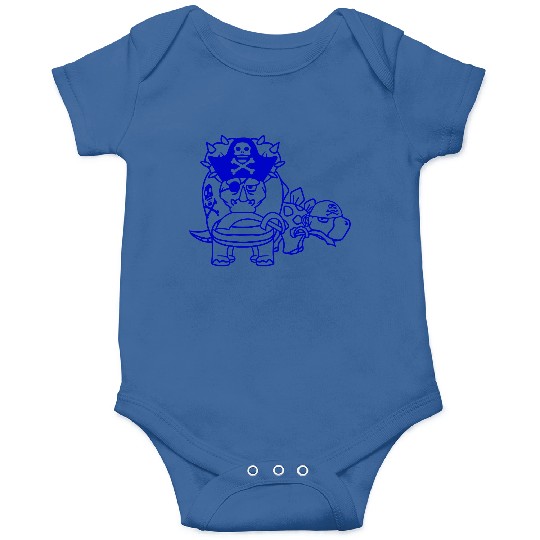 Triceratops Stegosaurus 2 Dinosaur Pirates Dinos Onesies