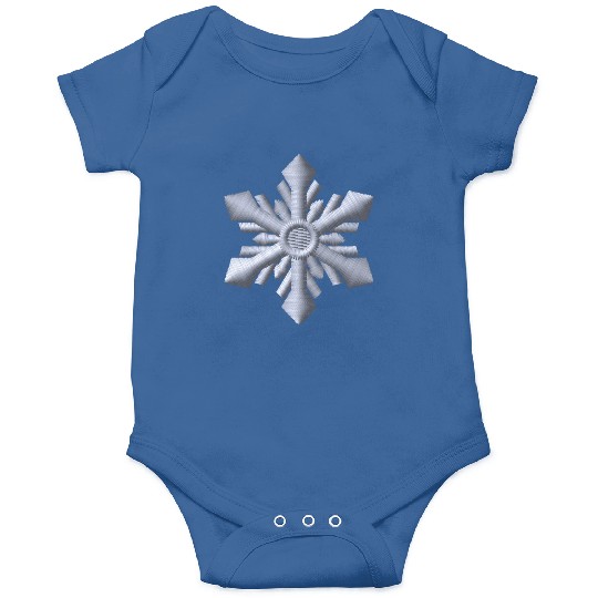 Snowflake embroidered Onesies