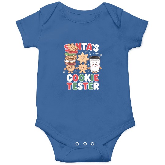 Santa s Cookie Tester Onesies