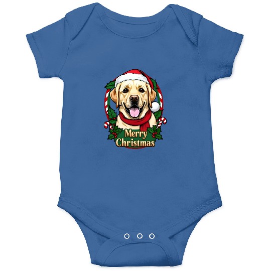 Festive Labrador Christmas Design Onesies