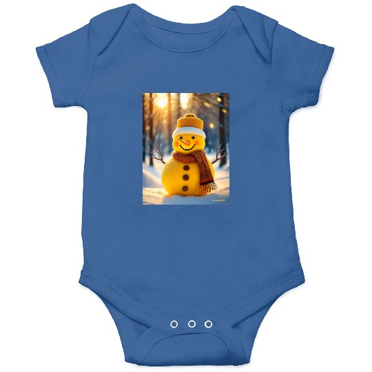 Yellow Snowman Onesies
