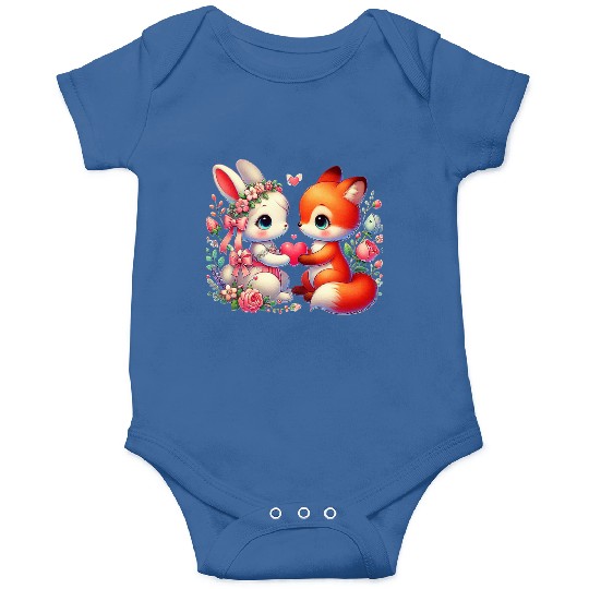 Beautiful couple heartvalentine's day design Onesies