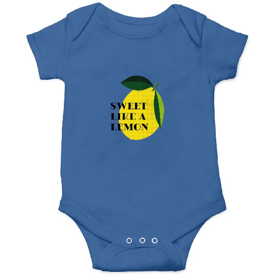 Sweet like a lemon Fruit Citrus Yellow Summer Onesies
