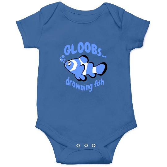 Drowning fish Onesies