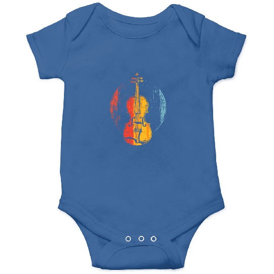 Violin Comic Style Onesies