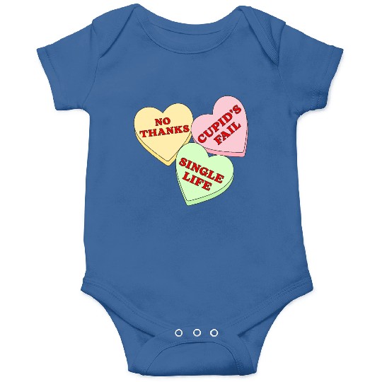 Valentines Candy Hearts Onesies