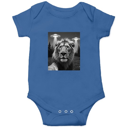 UFO Funny Lion Onesies