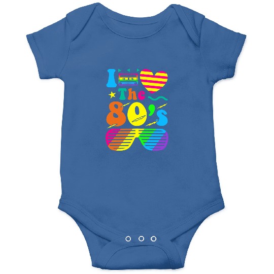 Retro 80s Style design – Perfect for Nostalgia Fa Onesies