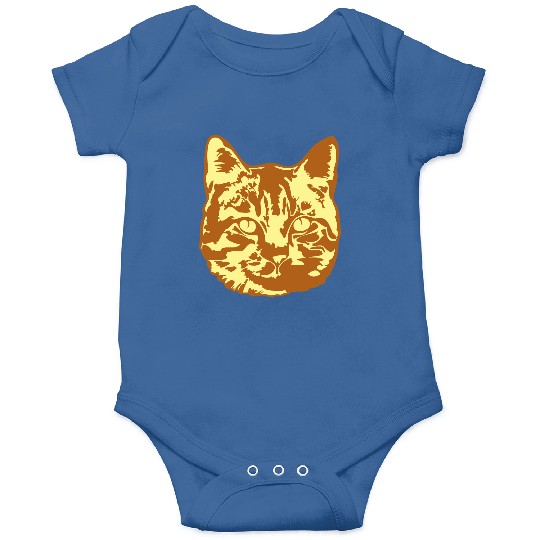 Cat Lover Realistic Pet Face Cute Cool Kitten Head Onesies