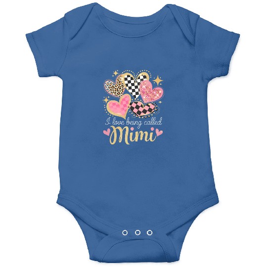 I Love Being Called Mimi Grandma Mom Mother’s Day Onesies