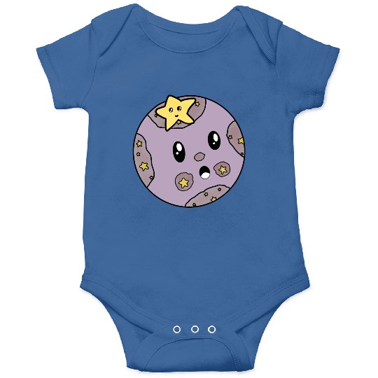 Surprised Purple Moon Onesies