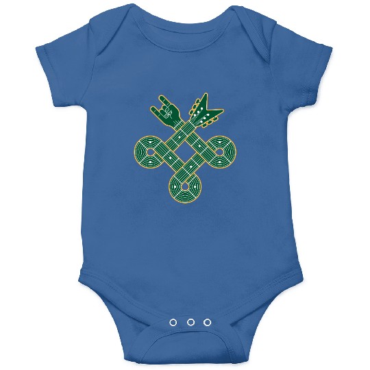 Celtic Knot Guitar | St. Patrick’s Day Onesies