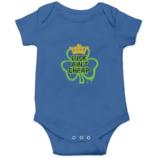 Graffiti Shamrock King: Luck Ain’t Cheap Onesies
