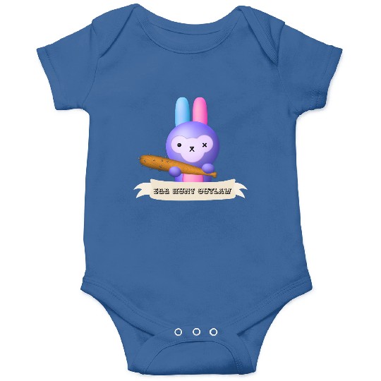 Egg Hunt Outlaw Easter Onesies