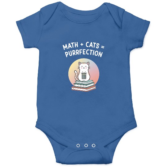 Math + Cats = Purrfection Onesies