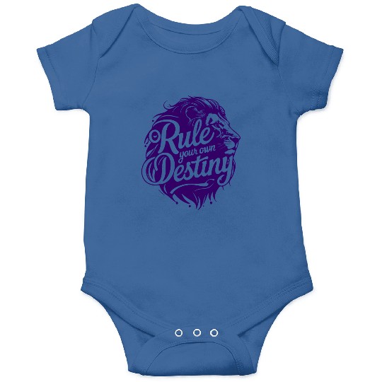 Rule Your Destiny Lion art & Design Onesies