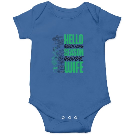 Plant Lover Gardening Husband Wife Onesies