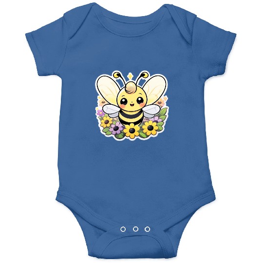 A bee chubby cartoon Onesies
