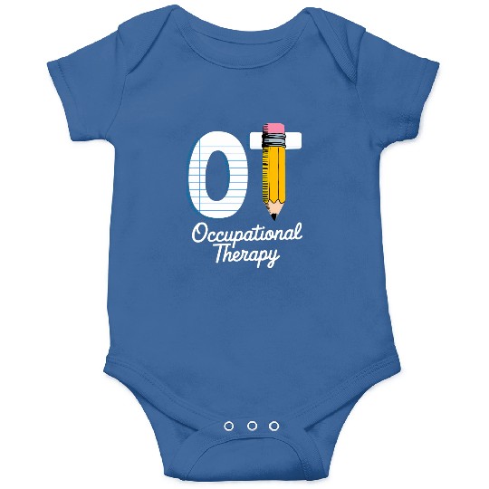 Pediatric Occupational Therapy Cute Pencil Back Onesies