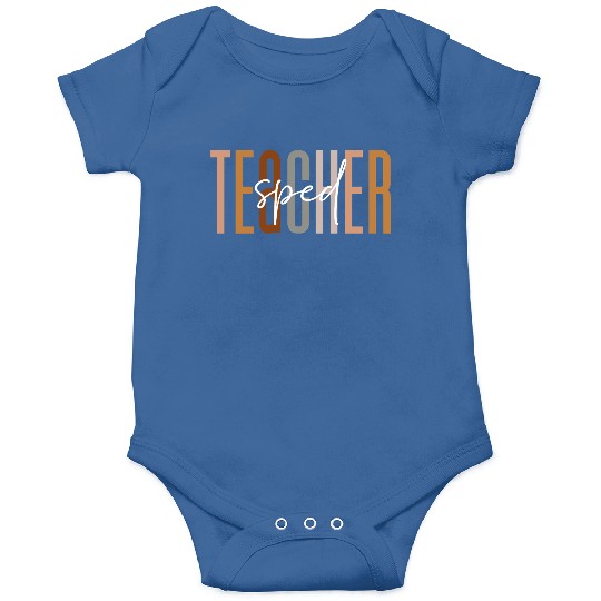 Sped Teacher Squad Crew Funny Special Education Onesies
