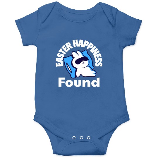 Easter Happiness Found Blue Onesies