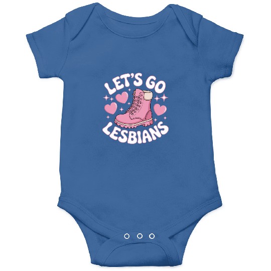 Let’s Go Lesbians Subtle Lesbian Pride Onesies