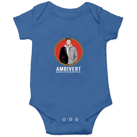 Ambivert Because Life Isn’t One Size Fits All Onesies
