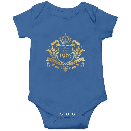 60th birthday Semper Verum - Established 08/1965 Onesies