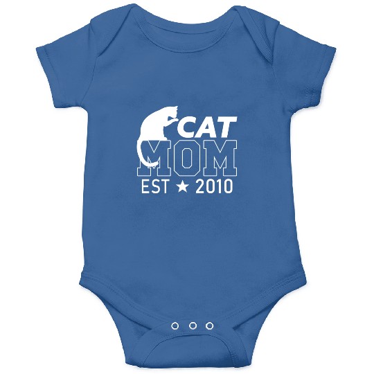 Cat Mom Since 2010 | Cat Lover gift Onesies
