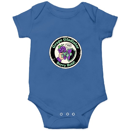 Grape Gladiator Berry Bold Gamer Onesies
