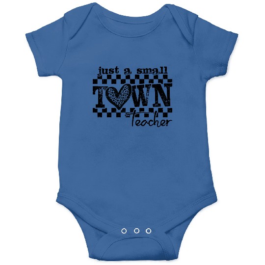 Small Town Teacher Back To School Onesies