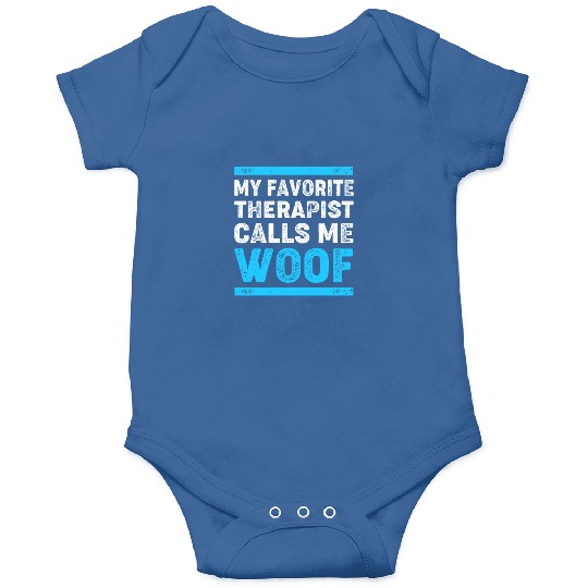 Therapy Dog Lover Psychology Onesies