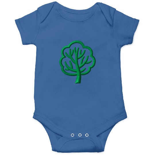 Tree embroidered Onesies