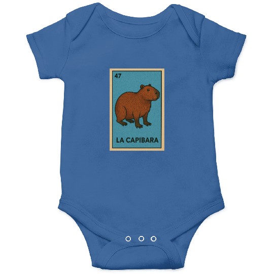 LA CAPIBARA - THE CAPYBARA - LOTERÍA CARD Onesies