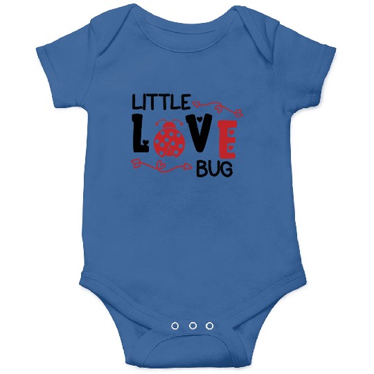 Valentine Little Love Bug Onesies