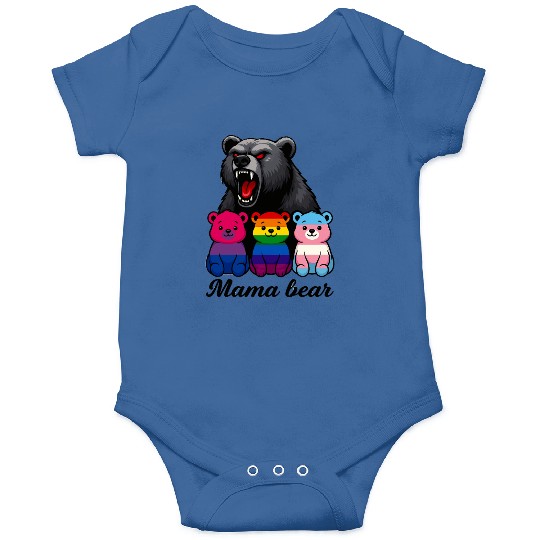 Mama Bear Pride Cubs Onesies