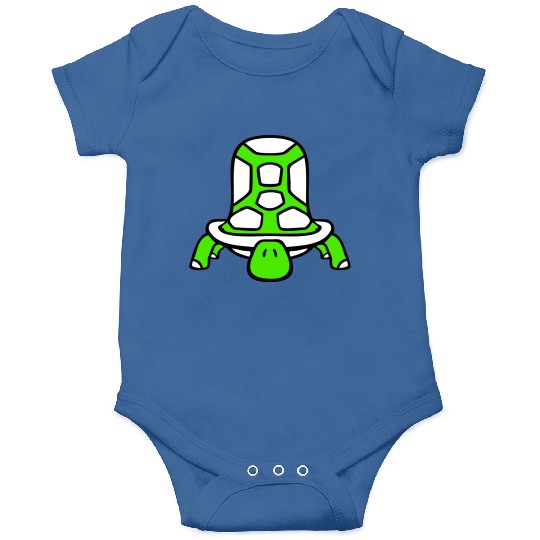 Turtle cute big turtle shell sweet comic cartoon Onesies