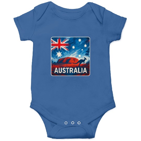 Australia Outback Design Onesies