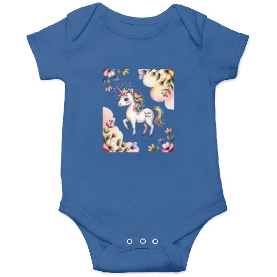 Believe in Magic – Cute Rainbow Unicorn Fantasy Onesies