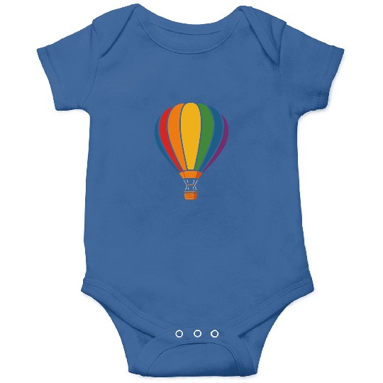 Rainbow Hot Air Balloon – Fly Free Onesies