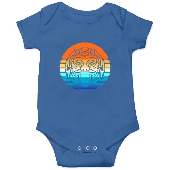 Mayan And Aztec Symbols Indigenous Tribe Onesies