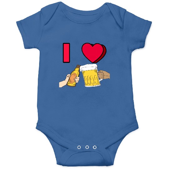 I LOVE BEER #1 Onesies