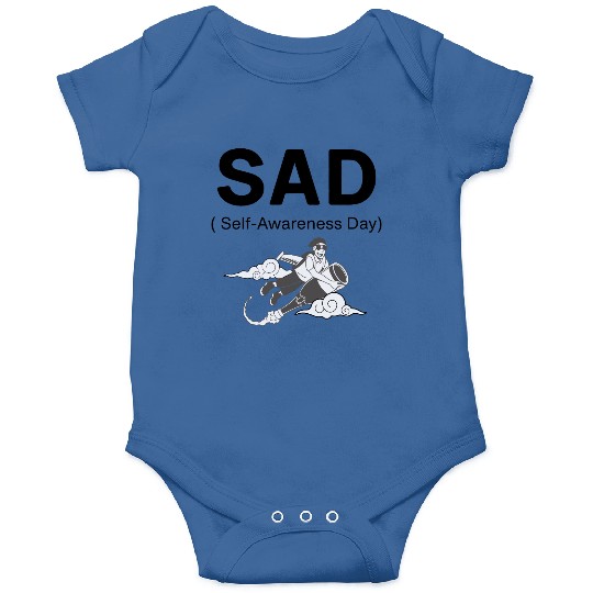 SAD – Self-Awareness Day Onesies for Happy Lone Wolves