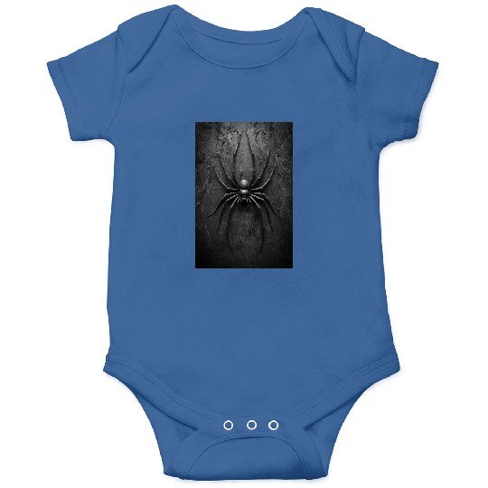 Black Widow Style Spider Art Onesies