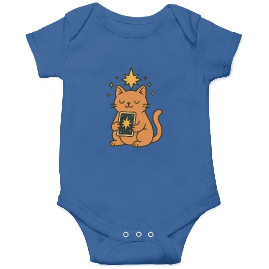 Celestial Cat Tarot Design Onesies